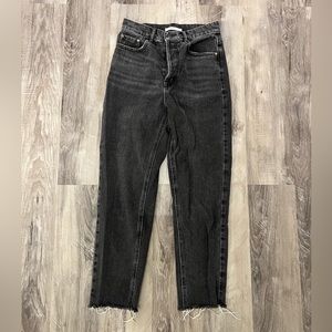 Black Pacsun High Rise Straight Leg Jeans